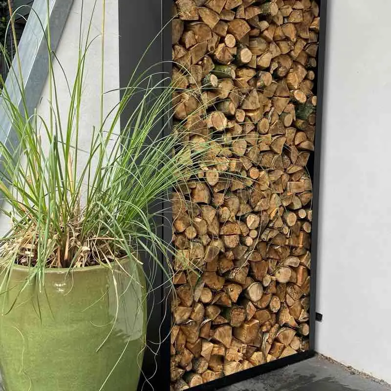 Holzlager Ontario Stahl farbig