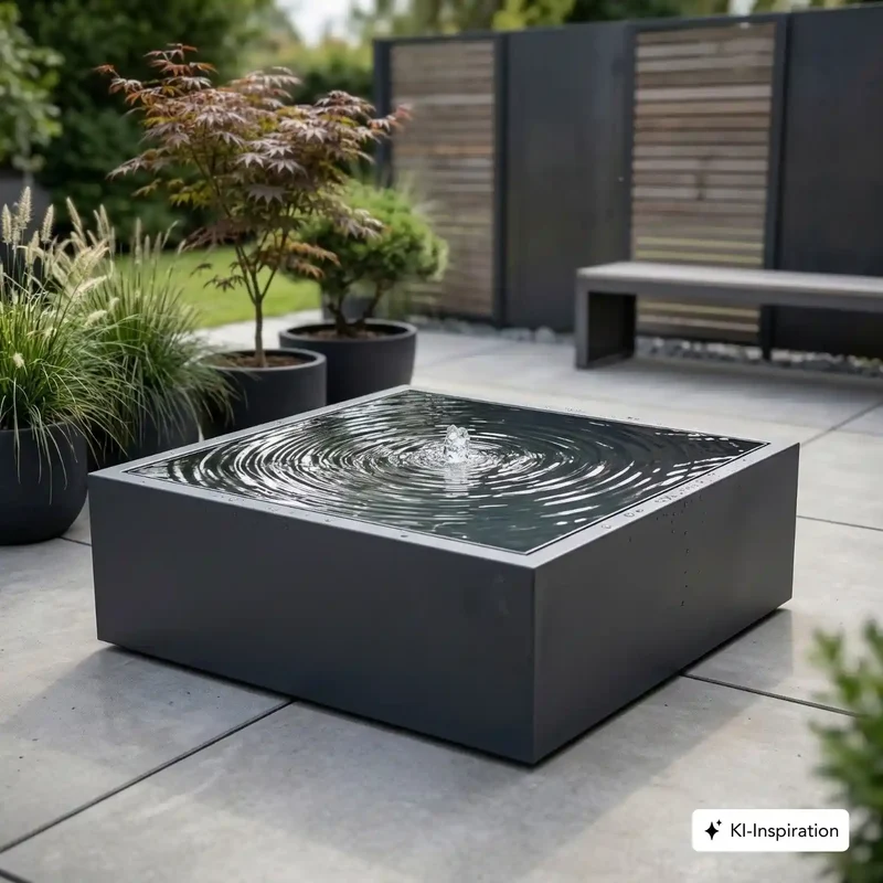 Wassertisch Salinas Aluminium farbig