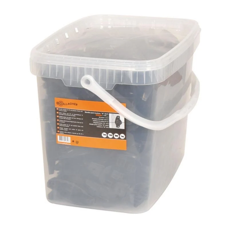 W-Isolator - Schwarz, 25 Stück