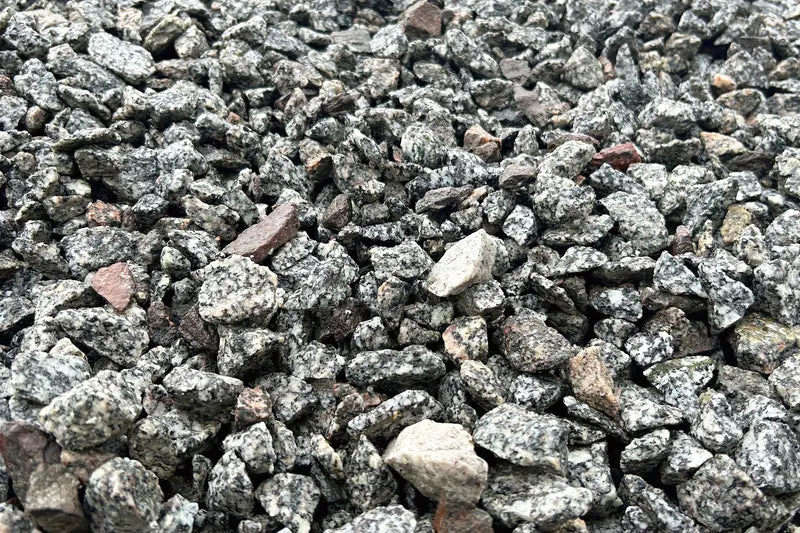 Granit Splitt grau