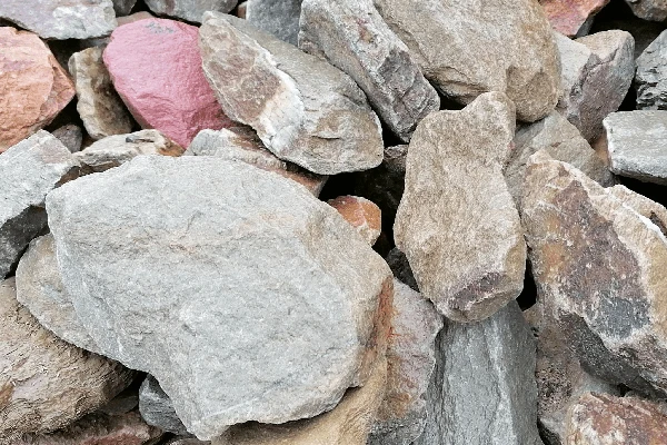 Gabionenstein Bruchstein Terracotta rot-orange 80-120 mm (8-12 cm)