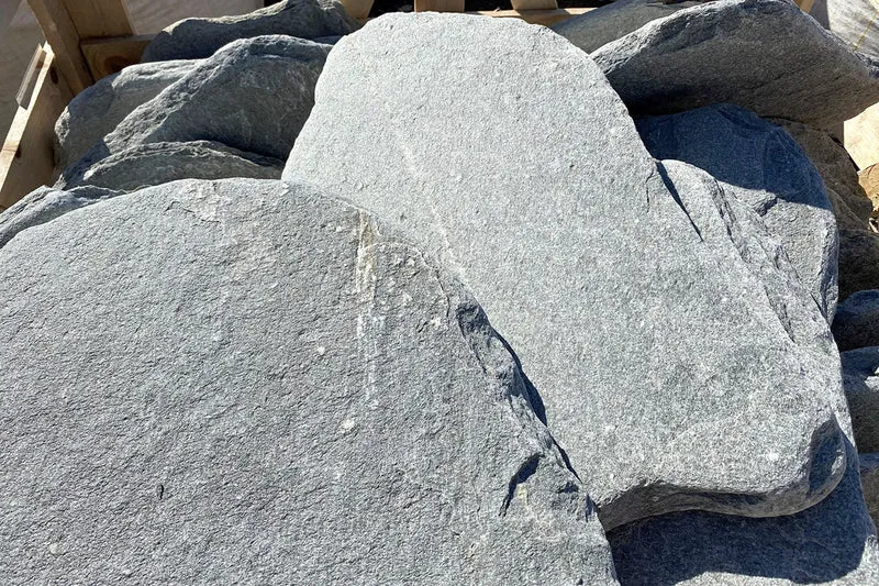 Trittstein Quarzit Antik Step Stone grau