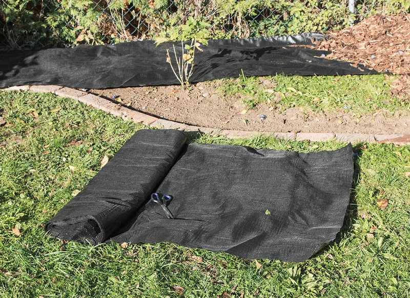Unkrautvlies Gartenvlies 1 x 25 Meter wasserdurchlässig 150 g GRK 3
