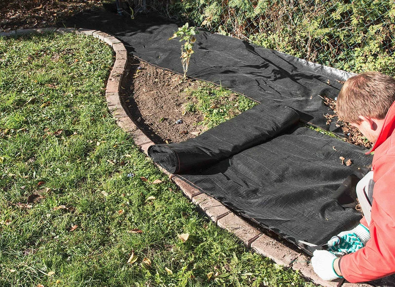 Unkrautvlies Gartenvlies 1 x 25 Meter wasserdurchlässig 150 g GRK 3