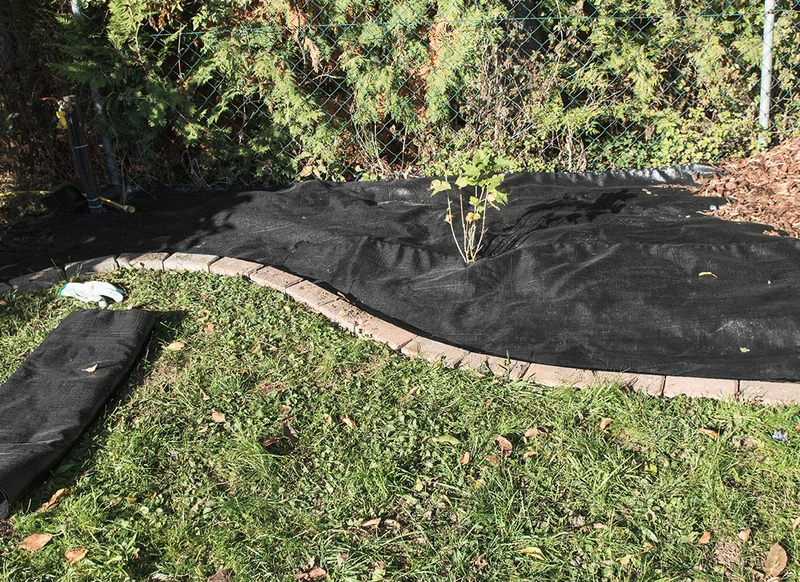 Unkrautvlies Gartenvlies 1 x 25 Meter wasserdurchlässig 150 g GRK 3