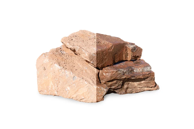 Mauer- und Gestaltungssteine Trockenmauer Bruchstein Grauwacke 10-40 cm