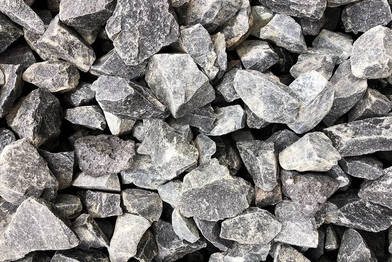 Basaltsplitt schwarz anthrazit