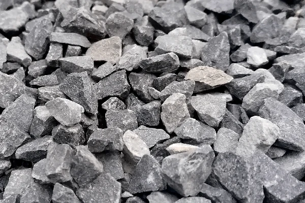 Basaltsplitt schwarz anthrazit