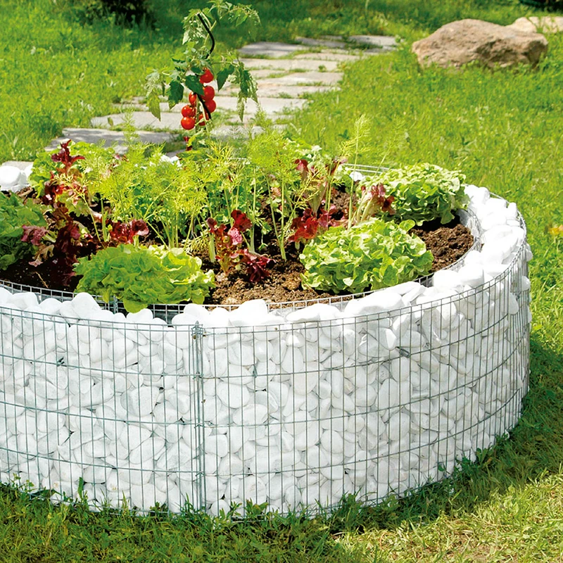 bellissa Hochbeet Bausatz inkl. Trennfolie Ø 146/126 cm H 40 cm