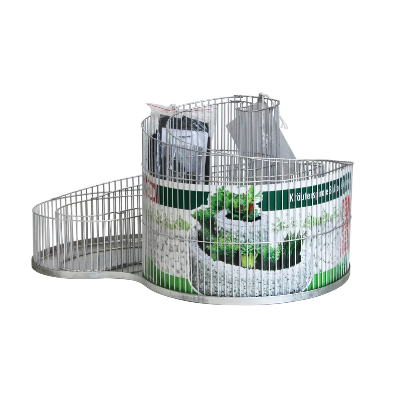bellissa Kräuterspirale Balkon&Terrasse L57xB42xH29 cm inkl. Trennfolie