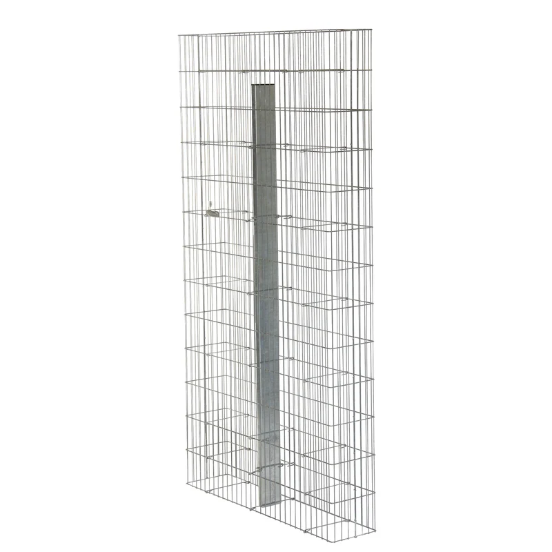 bellissa Fertiggabione PRONTO 180 cm mit Pfosten