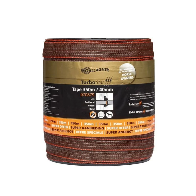 TurboStar Weidezaunband - Terra, 40mm, 350 meter