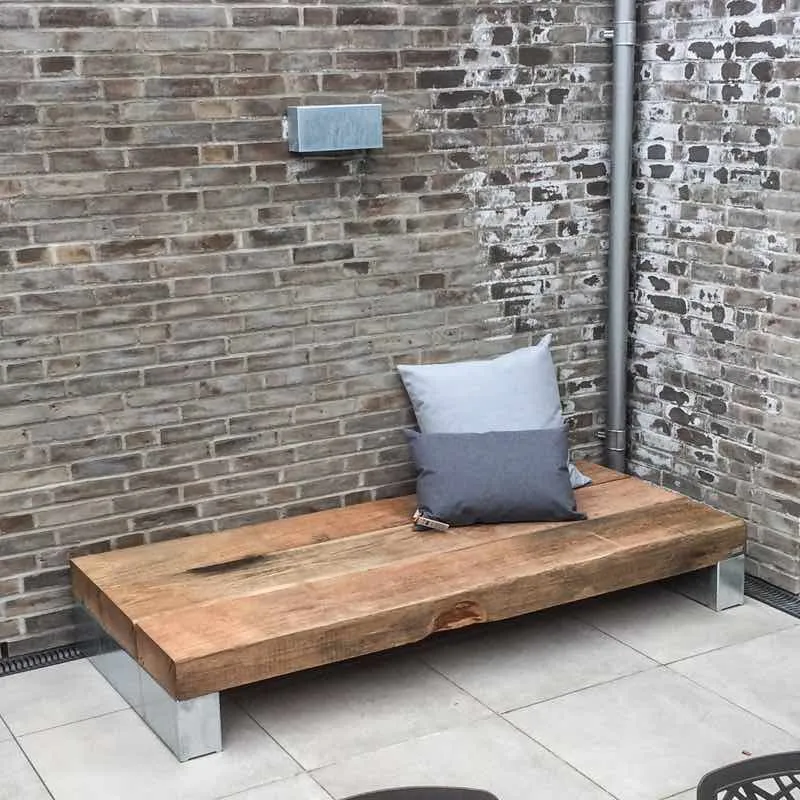 Loungebank Slinger Thors Design ohne Lehne