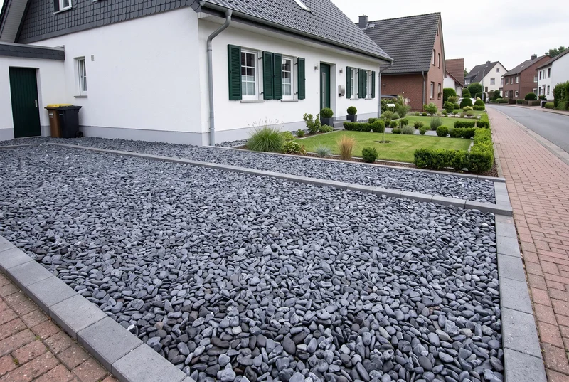 Canadian Slate Schwarz getrommelt, 30-60 mm