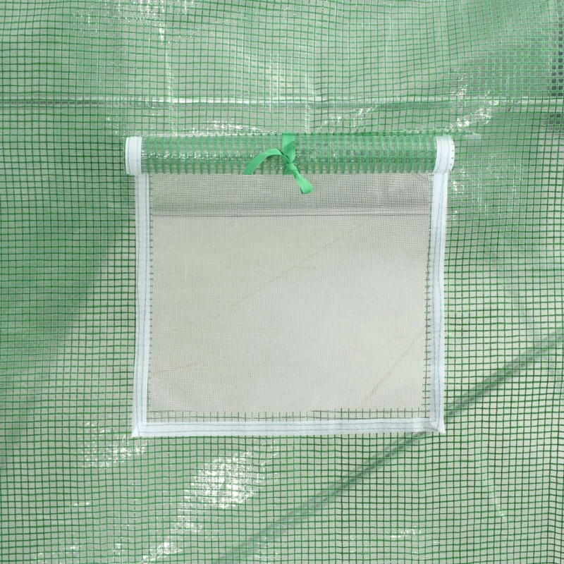 Foliengewächshaus 13,5 m² 450×300×200 cm 6 Fenster PE 140 g/m³ Gartentunnel