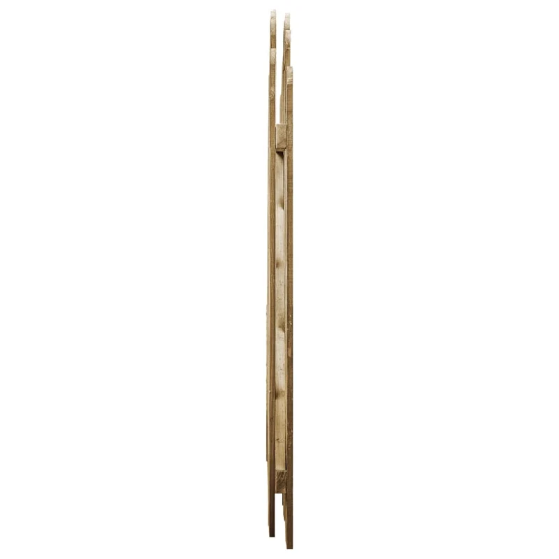 Gartentor Kiefernholz imprägniert 100 x 100 cm Gartentür Holztür Holztor