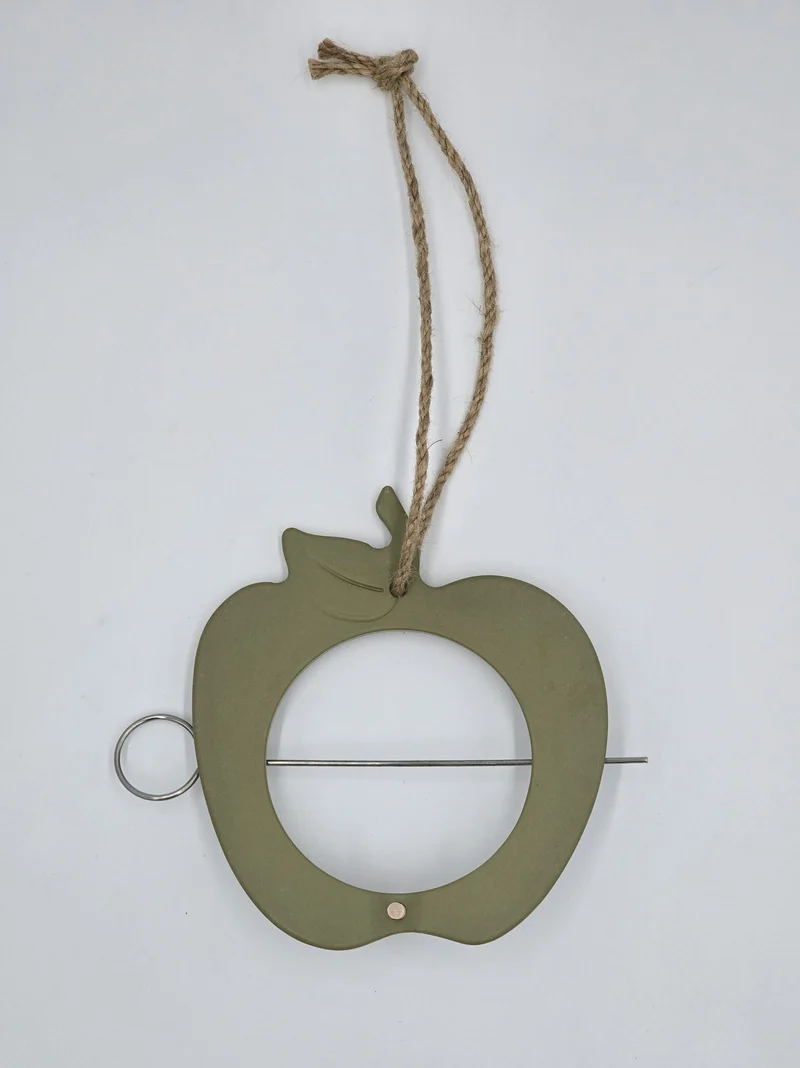 Apfelfutterhalter Meisenknödelhalter 18x16 cm robuster Vogel-Futterhalter