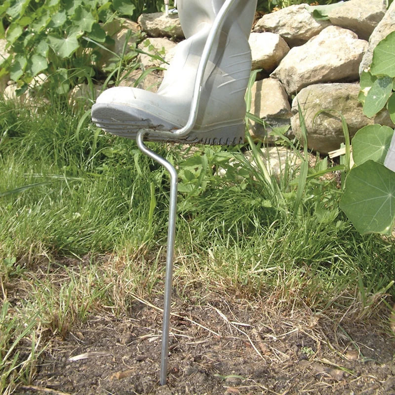 bellissa verzinkte Tomatenspirale mit Tritt 170 cm Ø 6mm