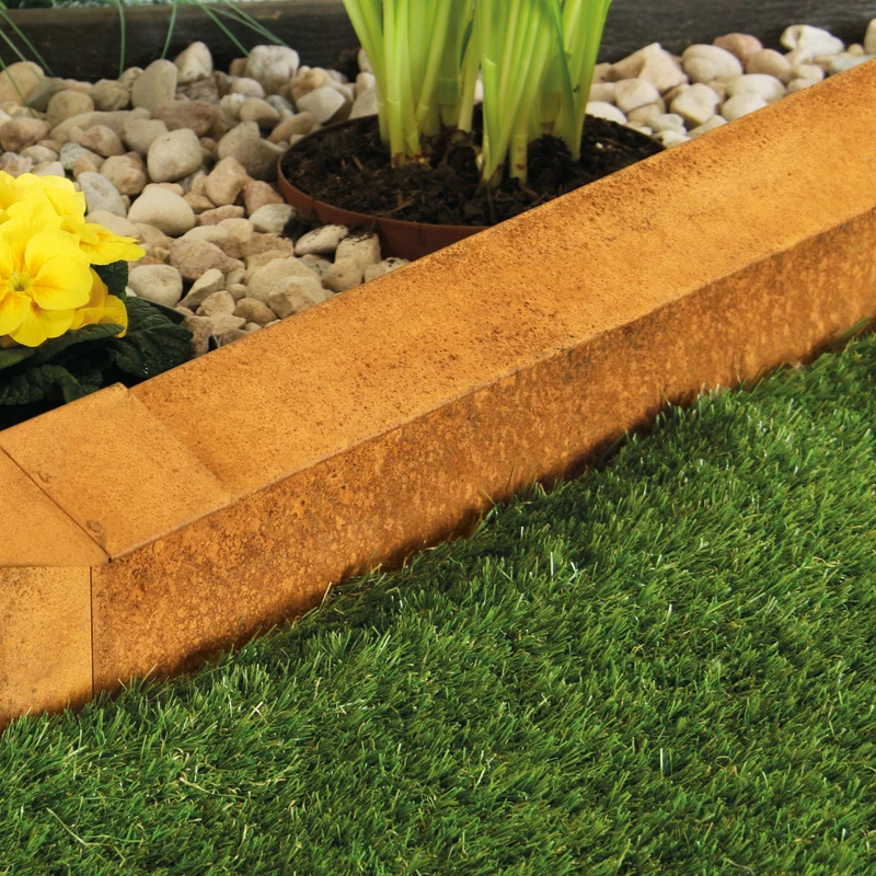 bellissa Schneckenblech Setartikel 100 x 20 cm corten