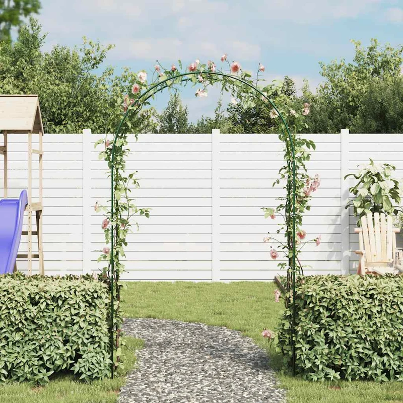 2x Garten Rosenbogen Torbogen Rankgitter Rosensäule