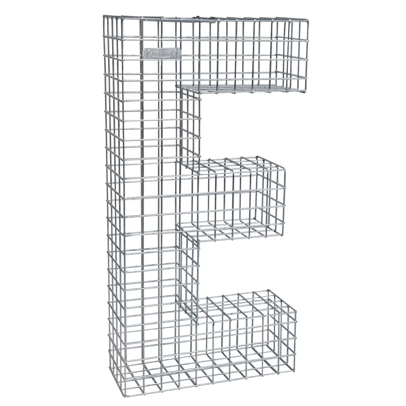 bellissa Buchstabengabione E 100x55x21 cm
