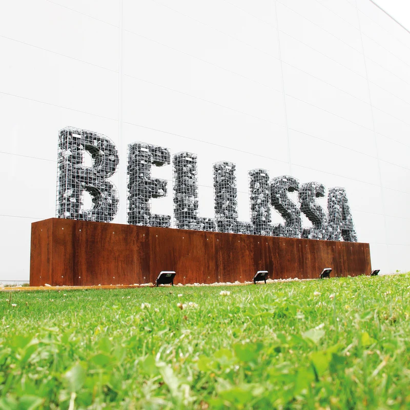 bellissa Buchstabengabione E 100x55x21 cm