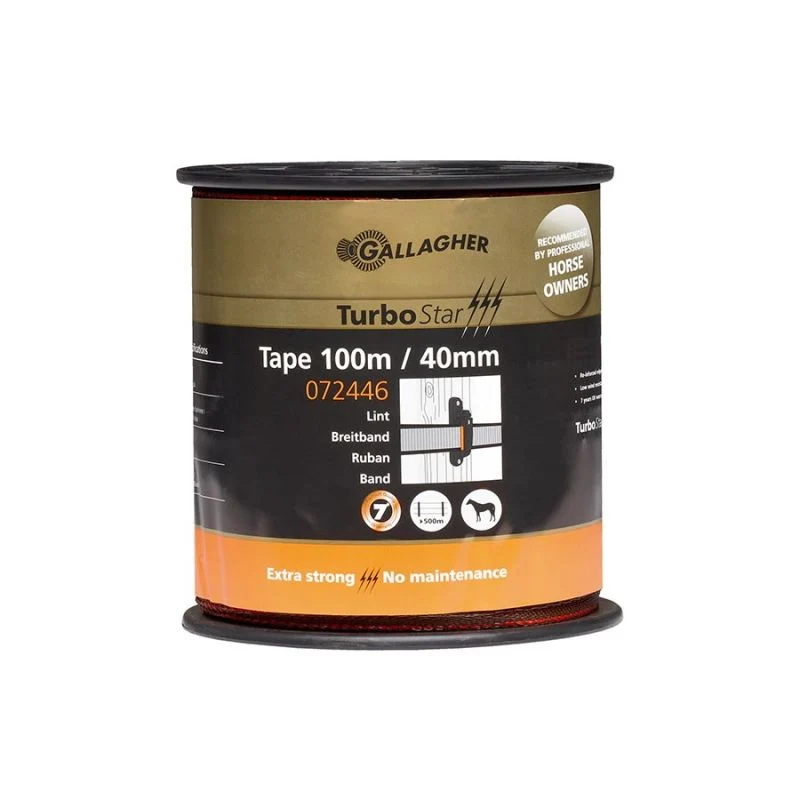 TurboStar Weidezaunband - Terra, 40mm, 100 meter
