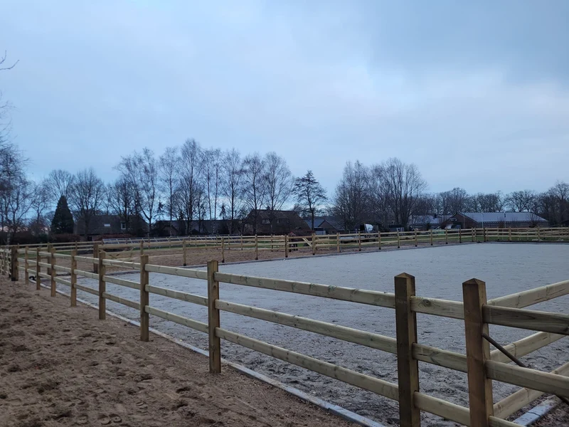 Reitplatz Zaun Queen - Mit 3 Riegel