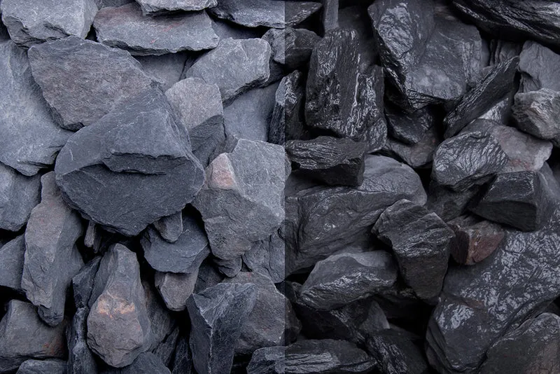 Canadian Slate schwarz, 30-60 mm