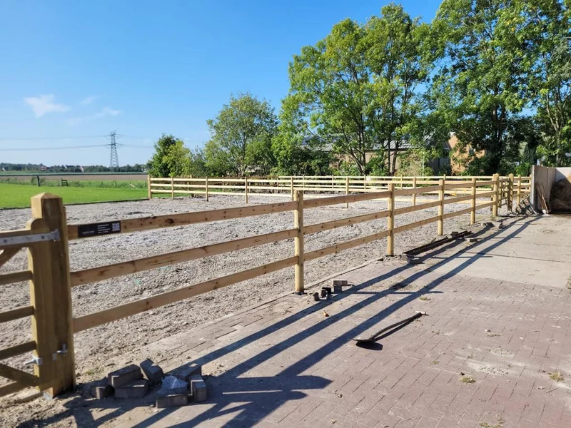 Reitplatz Zaun Economy - Mit 3 Riegel
