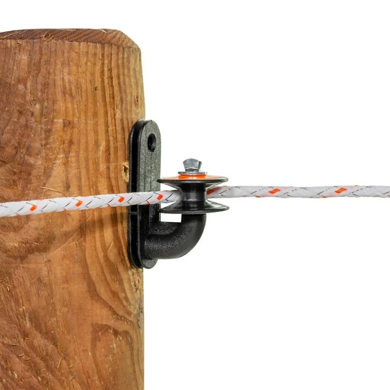 Rolleckisolator Holzpfosten - 30 Stück