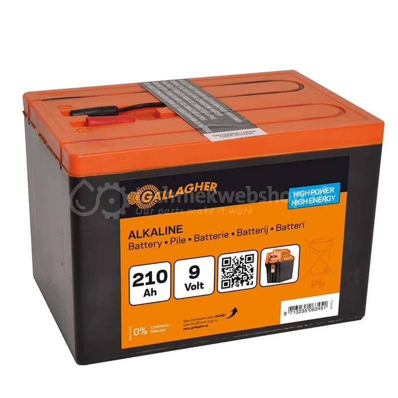 Powerpack Batterie - 9V/210Ah