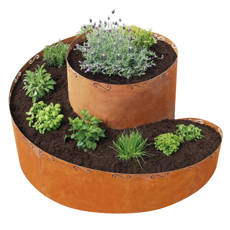 bellissa Kräuterspirale Corten 130x140xH80 cm
