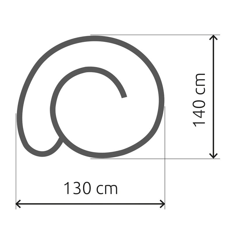 bellissa Kräuterspirale Corten 130x140xH80 cm