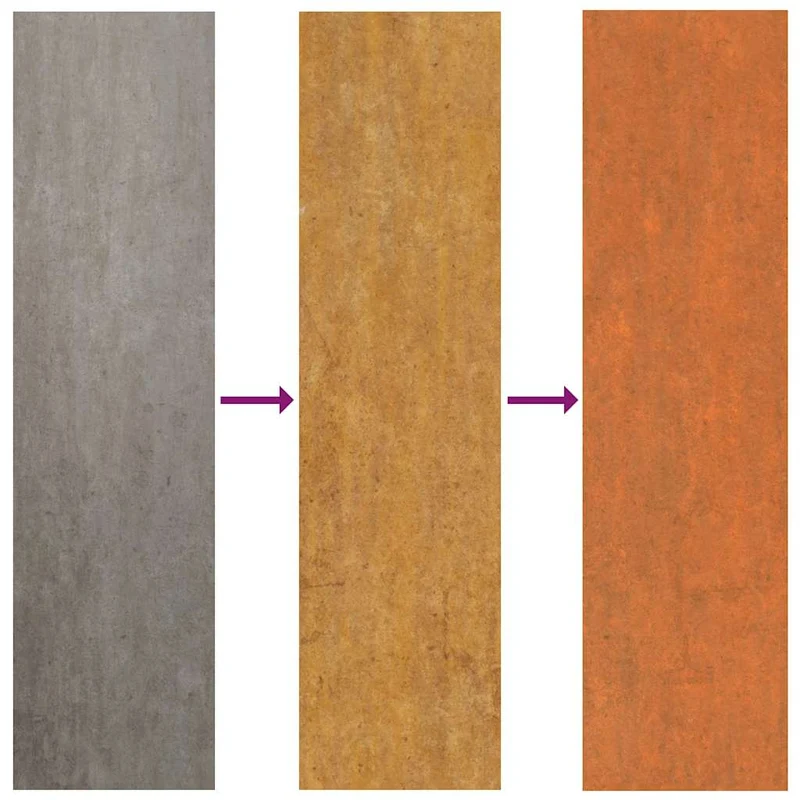 Hochbeet 320x80x77 cm Cortenstahl rostig Pflanzbeet Pflanzkasten