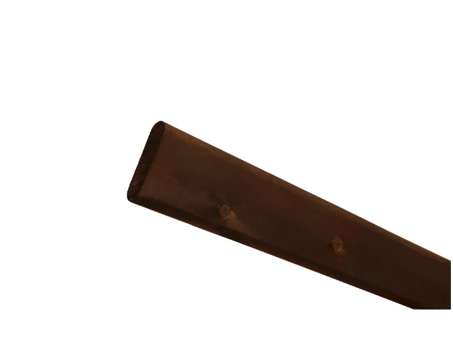 Zaun Bretter Dark-Brown 5.00m - 4x12cm