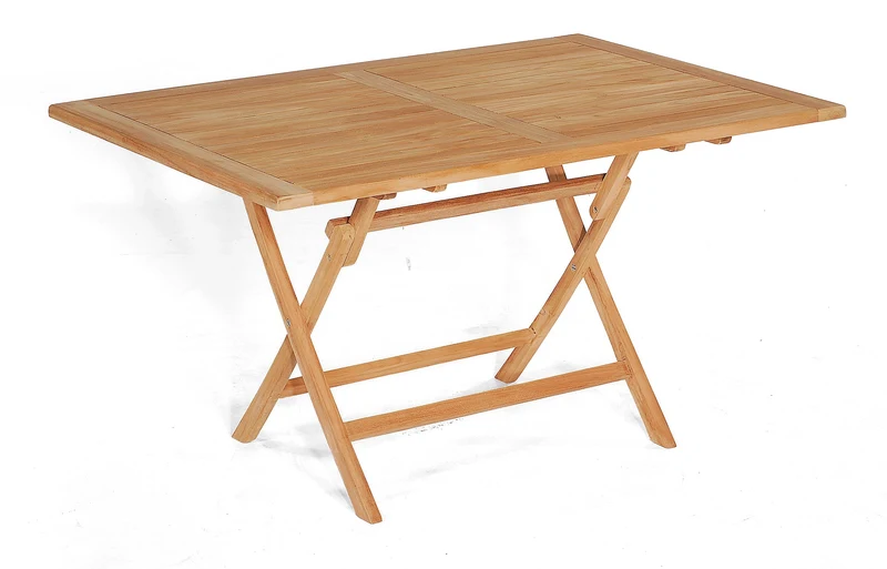 Klapptisch "PERTH" 140x95 cm Teakholz natur Sunny Smart made by SonnenPartner