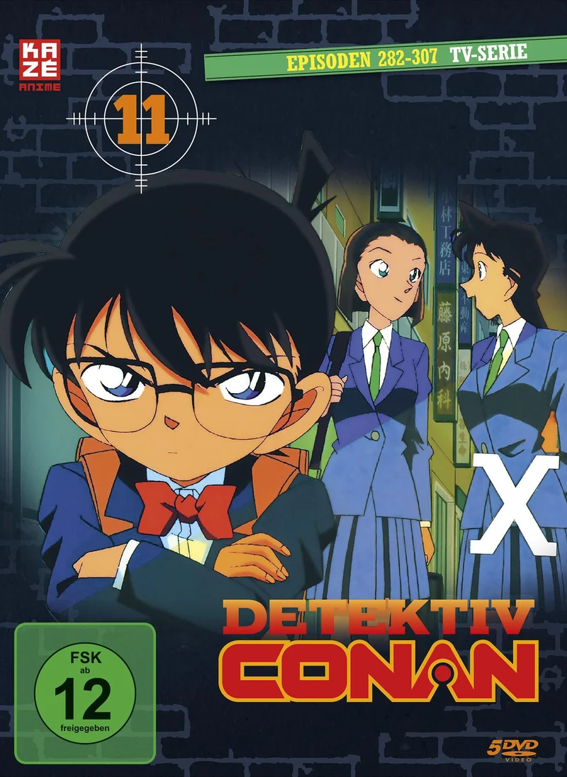 Detektiv Conan - TV-Serie - DVD Box 11 (Episoden 282-307) (5 DVDs)