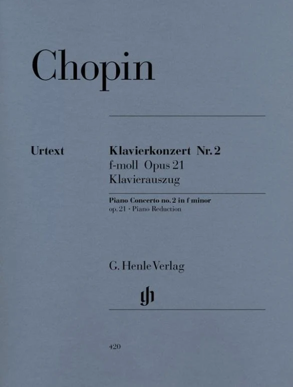 Chopin, Frédéric - Piano Concerto no. 2 f minor op. 21