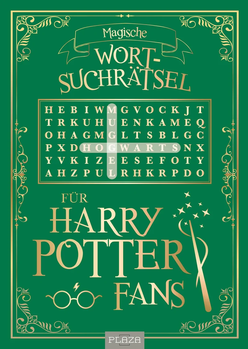 Magische Wortsuchrätsel für Harry Potter Fans
