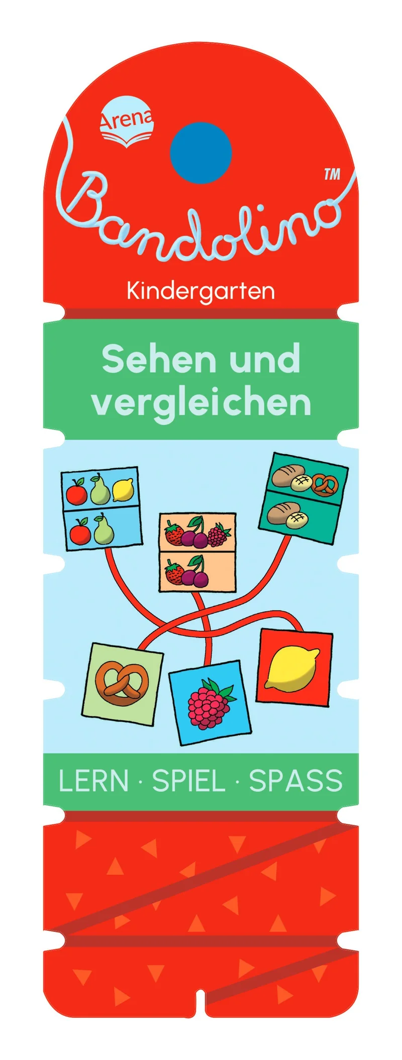 Bandolino. Sehen und vergleichen: Lernspiel mit Lösungskontrolle für Kinder ab 4 Jahren