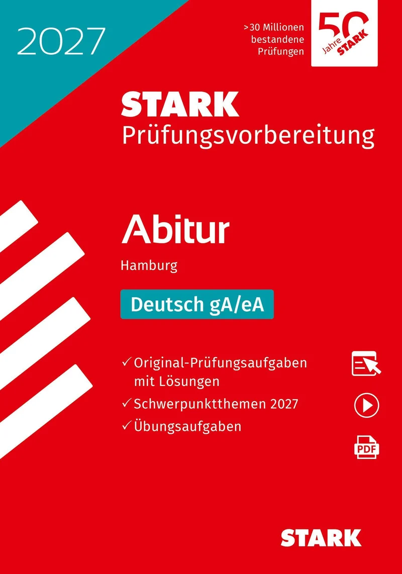 STARK Deutsch - Abitur 2027 Hamburg - Prüfungsvorbereitung