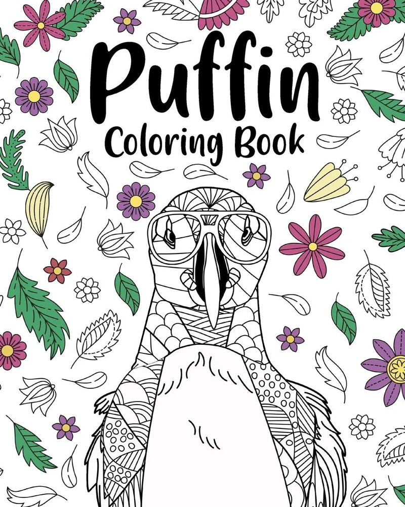 Puffin Coloring Book