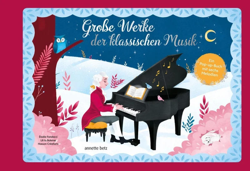 Große Werke der klassischen Musik – Ein Pop-up Soundbuch: Die schönsten Meisterwerke der klassischen Musik als Seh- und Hörerlebnis für Kinder ab 4 Jahren