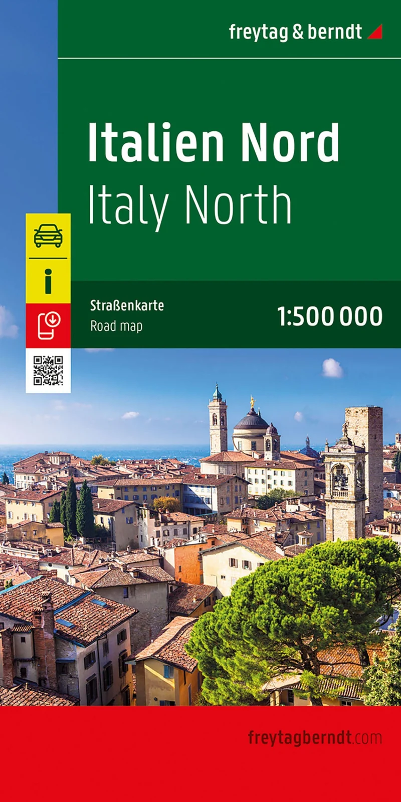 freytag & berndt Straßenkarte Italien Nord 1:500.000
