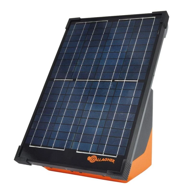 S200 Solar-Weidezaungerät - mit Akku (2x 12 V - 7,2 Ah)