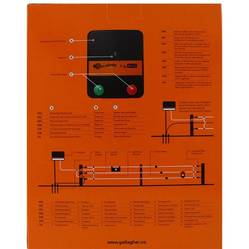 M160 Elektrozaungerät - Netzstrom (230V)