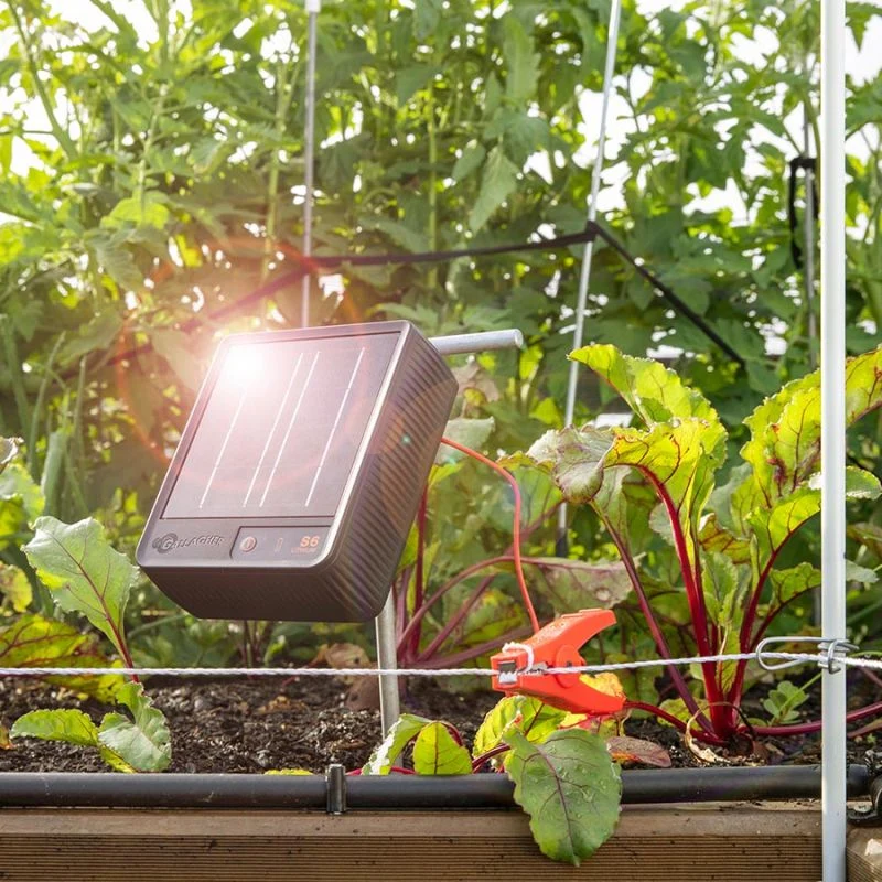 S6 Weidezaungerät/Solargerät - mit Li-Akku (3.2 V - 6 Ah)