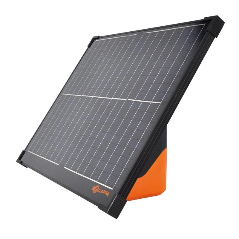 S400 Solar-Weidezaungerät - mit 2 Akku (2x 12 V - 7,2 Ah)