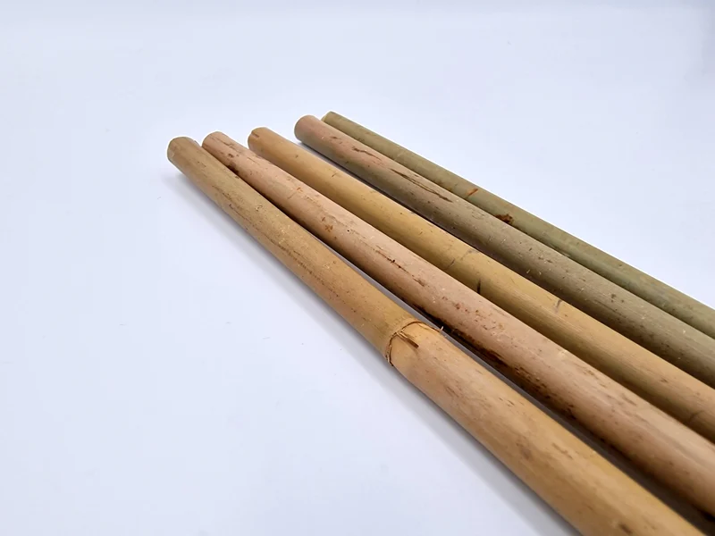 Tonkinstäbe ca. 120 cm Ø 8-10 mm Pflanzstäbe Rankstäbe Bambusstab Stange 40 Stück Braun